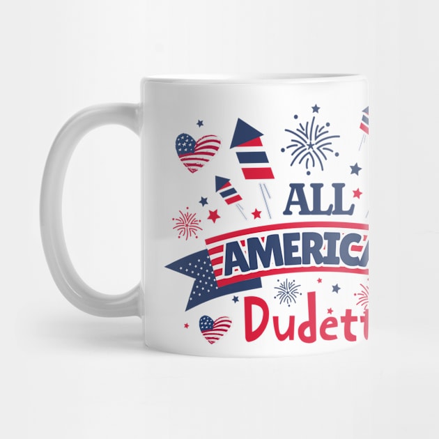 All American Dudette by WolfeTEES